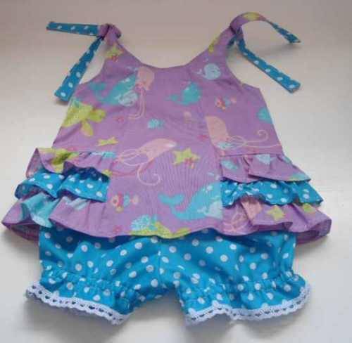 Baby-Toddler Dress & Bloomer Set