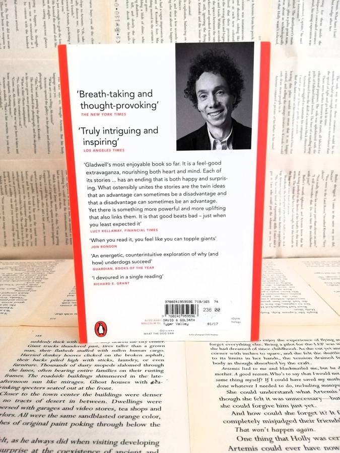 David and Goliath:Underdogs, Misfits, and the Art of Battling Giants by Malcolm Gladwell