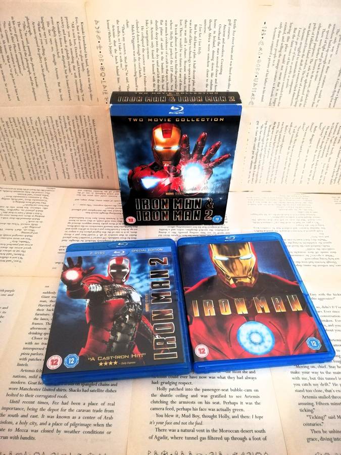 Iron Man 1 & 2 Double Pack Boxset [Blu-ray]