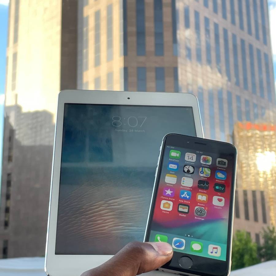 iPad mini + iPhone 6