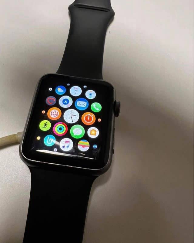 Apple iwatch with smart straps and charger