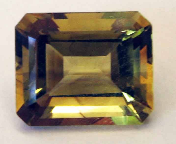12.00 x 10.00 mm Octagonal cut Lemon Quartz 6.30 cts
