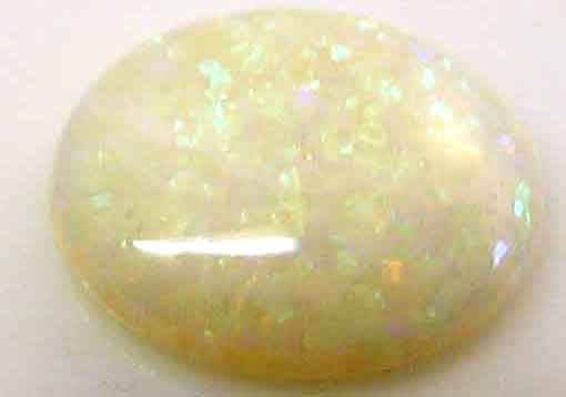 Genuine 10.00 x 8.00 mm Oval Solid Australian Opal  1.76 ct.