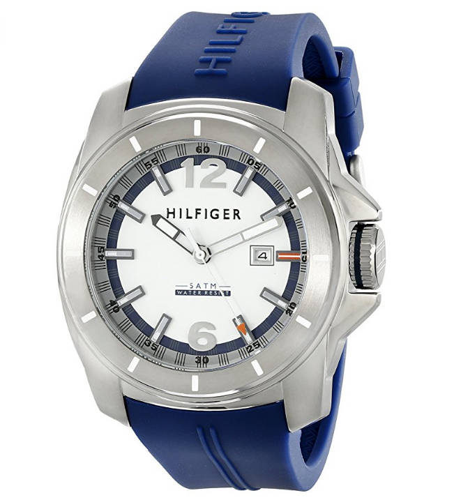 **AUTHENTIC**TOMMY HILFIGER® MENS COOL BLUE SPORT WATCH