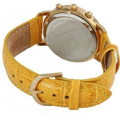 **RRP R14,500**KRUG BAÜMEN® MEN'S PRINCIPLE DIAMOND CHRONOGRAPH WATCH W/ 8X GENUINE DIAMONDS
