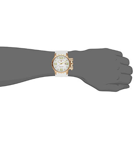 **RRP R7999.99**SWISS LEGEND® AMBASSADOR 46MM CHRONOGRAPH RUBBER SWISS QUARTZ WATCH W/ BOX & MANUAL
