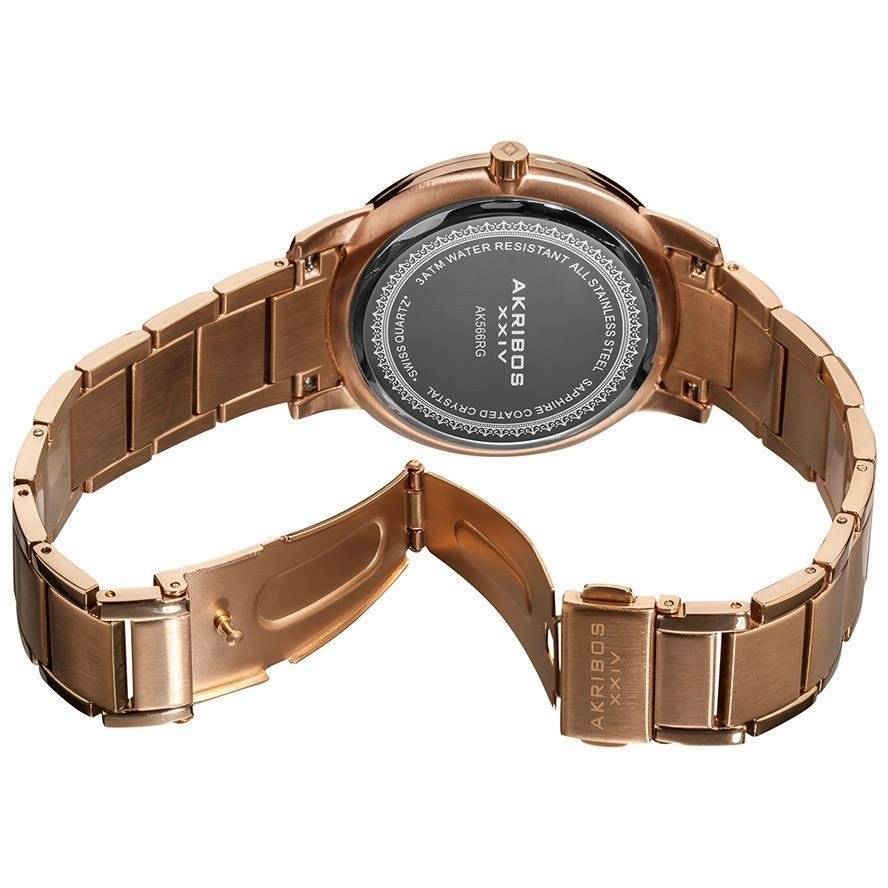 -I LATE ENTRY I RRP R6586,27 I- XXIV® Men's Essential Slim Swiss Quartz S/less Steel Bracelet Watch
