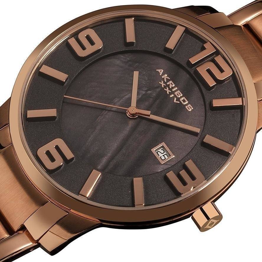 -I LATE ENTRY I RRP R6586,27 I- XXIV® Men's Essential Slim Swiss Quartz S/less Steel Bracelet Watch