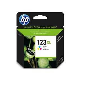 INK CARTRIDGE HP 123 TRI COLOUR XL (Clearance Sale)