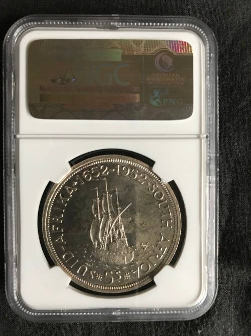 1952 1 Shilling PF66 Capetown founding