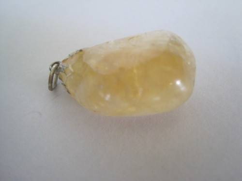 Darling citrine pendant.