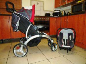 Chelino stroller with car seat in excellent condition - 2nd hand