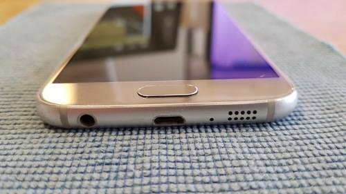 Samsung Galaxy S6 Gold (Broken LCD - Good Frame and Casing)