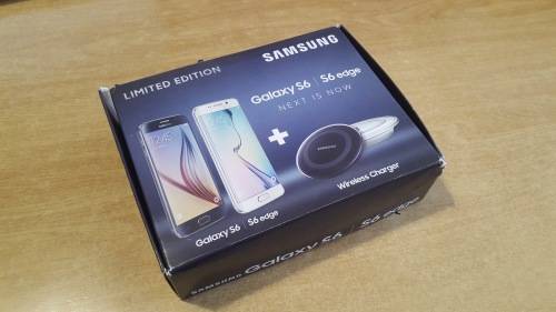 Samsung Galaxy S6 32GB White Pearl Limited Edition! {Good condition + Wireless charger}