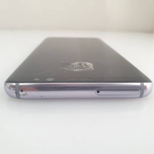 Samsung Galaxy S8 64GB Orchid Grey Screen Cracked