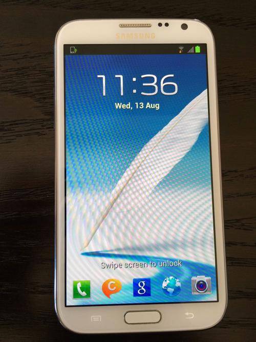 Stunning White Samsung Note II / Note 2 LTE - Free shipping!