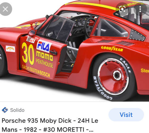 Porsche 935 `Momo` Moby Dick