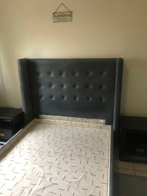 Coricraft Benton Full leather bed Columbian Black
