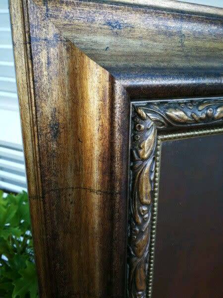 Large Framed Oil Painting of a Woman in a Beautiful Gilt Frame. Signed Youth Roy.