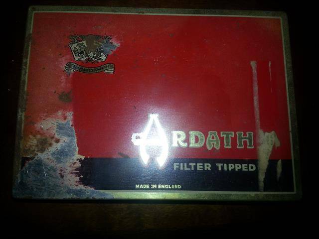 Ardath Red Cigarette tin