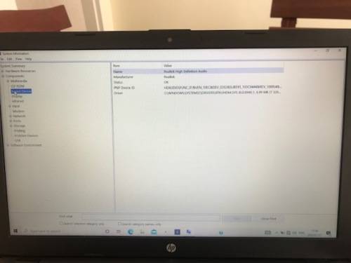 Hp Notebook 15-BS151NI Intel Core I3-5005U Processor 15.6 Display 4GB RAM 1TB Hdd Win 10