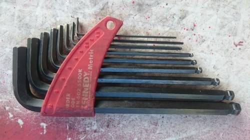 KENNEDY ALLEN KEY HEX BALL LONG 9PC R130 EACH