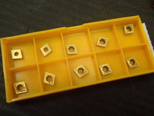CCMT060204 Carbide Inserts x 6 LOOSE INSERTS FOR R75