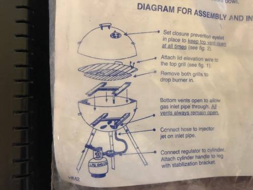 Gas Conversion Kit for Weber kettle braai 57cm