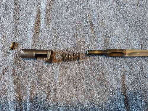 Vintage AK47 Folding Spike Bayonet, Trefoil blade