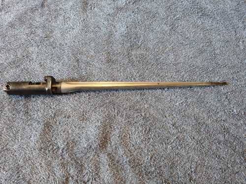 Vintage AK47 Folding Spike Bayonet, Trefoil blade