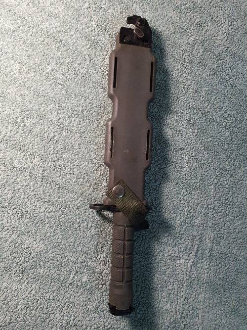 American M9 Bayonet with Scabbard