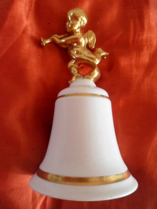 ROYAL DOULTON LIMITED EDITION PORCELAIN BELL: "THE SPEECH OF ANGELS"