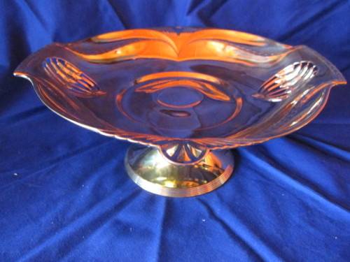 WMF BRASS ART NOUVEAU DISH