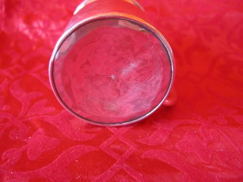 LITTLE HALLMARKED SILVER CHRISTENING MUG