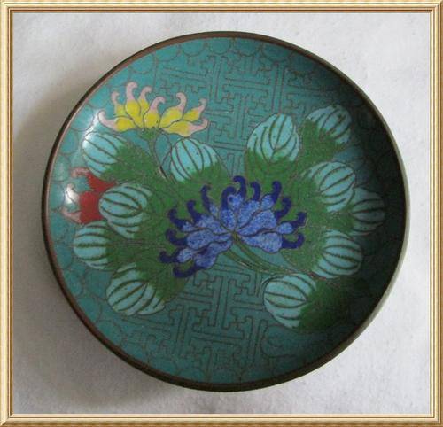 Oriental Footed Dish from Blisful