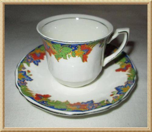 Vintage Alfred Meakin Floral Coffee Duo from Blisful