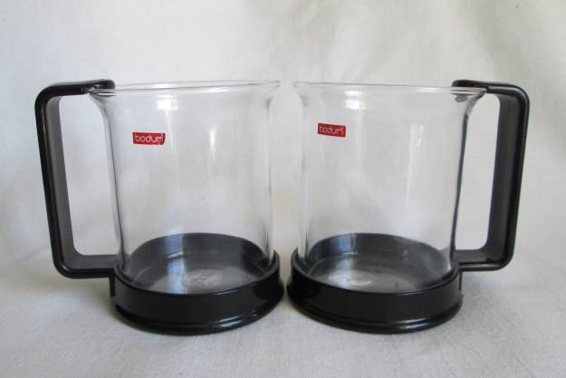 Pair of Swiss Bodum Mugs from Blisful