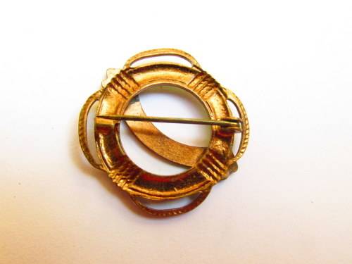 Vintage Union Castle Line - Winchester Castle Enamel Brooch from Blisful