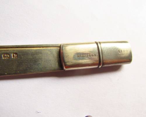 Antquie English Hallmarked Solid Silver Pen/Fruit Knife from BLISFUL