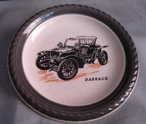 WADE - 1904 DARRACQ CAR PLATE from BLISFUL