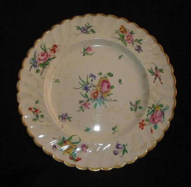 CLARICE CLIFF OLDE BRISTOL FLORAL PLATE from BLISFUL