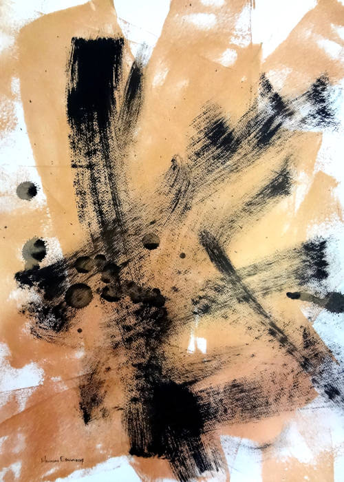 Hilton Edwards Abstract Art Painting