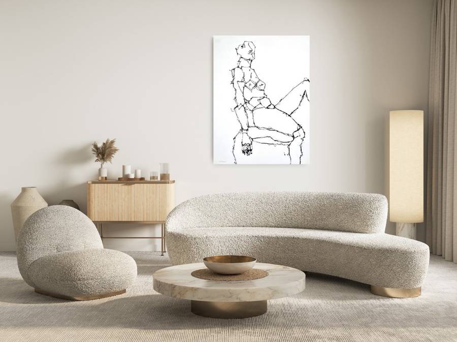 Hilton Edwards Abstract Art Painting