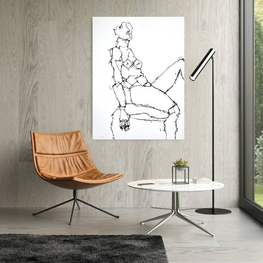 Hilton Edwards Abstract Art Painting