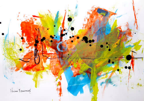 Hilton Edwards Abstract Art Painting