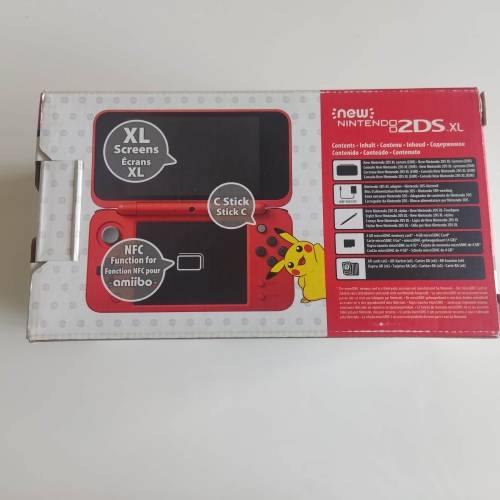 `New` Nintendo 2ds xl console Poké Ball Edition +box
