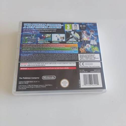 Pokémon Black Version 2 Nintendo Ds
