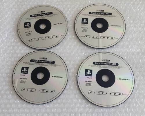 Playstation One Final Fantasy VIII (8) Platinum PAL region