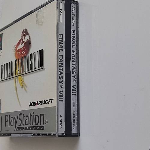 Playstation One Final Fantasy VIII (8) Platinum PAL region