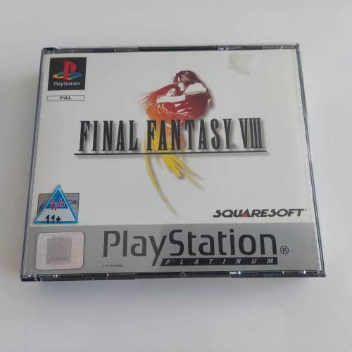 Playstation One Final Fantasy VIII (8) Platinum PAL region
